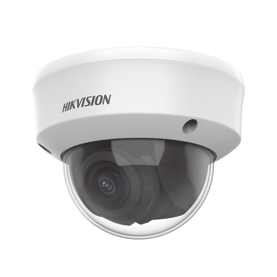 Domo TURBOHD 2 Megapixel (1080p) / Lente Varifical 2.7 a 13.5 mm / 40 mts IR EXIR / Exterior IP67 / IK10 / dWDR / Ultra Baja Iluminación / 12 Vcc