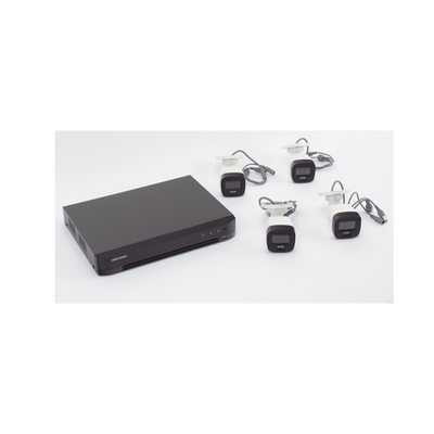 Hikvision KIT-3K-DL | Kit TurboHD 3K 5MP + 4 Cámaras Dual Light + DVR 4 Canales - Image 2