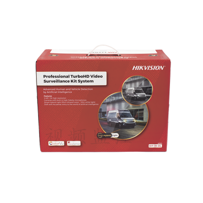 Hikvision KIT-3K-DL | Kit TurboHD 3K 5MP + 4 Cámaras Dual Light + DVR 4 Canales - Image 8