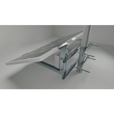 Montaje para Panel Solar de Poste para panel LR528HTH225M y batería LIPV100A - Image 2