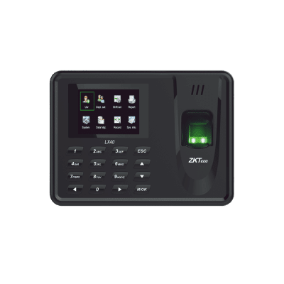 Lector de Huella con Teclado para Control de Asistencia, 500 Huellas, Genera Reporte por USB en Excel, Descarga mediante memoria USB /  (solo en idioma ingles)