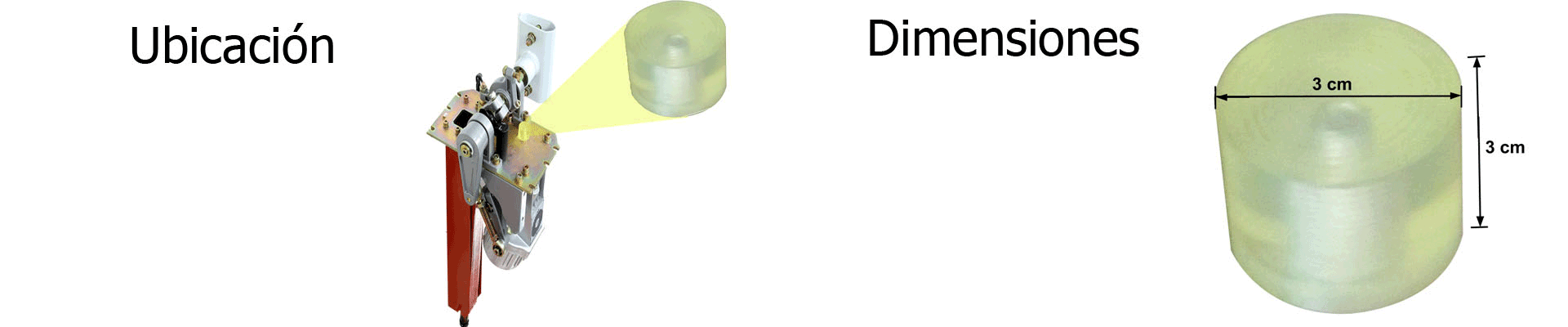 WEJOIN WJBLR03 - Dos Pares gomas de impacto / Amortiguacion para soporte de motor en barrera - Image 3