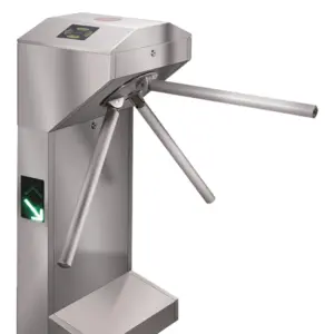 WEJOIN WJTS213 - Torniquete Automático Industrial Servo Motor 3M Ciclos Bidireccional Alto Flujo Acero Inoxidable LED Sin Contacto Exterior Protegido Compatible con Cualquier Control de Acceso