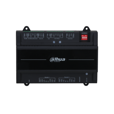 DAHUA DHI-ASC2202B(T) - Panel de Control de Acceso para 2 Puertas 2 Lectoras/ Compatible con Torniquetes Dahua/ TCP/IP/ Comunicación RS-485 y Wiegand/ 100,000 Usuarios y 500,000 Registros/ Soporta Interlock, Anti-passback, Desbloqueo Remoto/ - Image 3