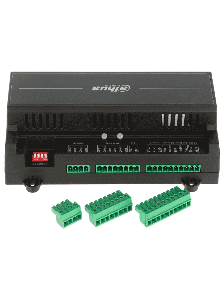 DAHUA DHI-ASC2202B(T) - Panel de Control de Acceso para 2 Puertas 2 Lectoras/ Compatible con Torniquetes Dahua/ TCP/IP/ Comunicación RS-485 y Wiegand/ 100,000 Usuarios y 500,000 Registros/ Soporta Interlock, Anti-passback, Desbloqueo Remoto/ - Image 4