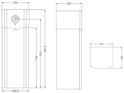 WEJOIN WJCB101VFIL33D90 - Barrera Vehicular Izquierda Alto Flujo / Motor 24 VDC / Brazo Octagonal Articulado De 3 Metros A 90 Grados / Velocidad 3 segundos / Dirección ajustable - Image 6