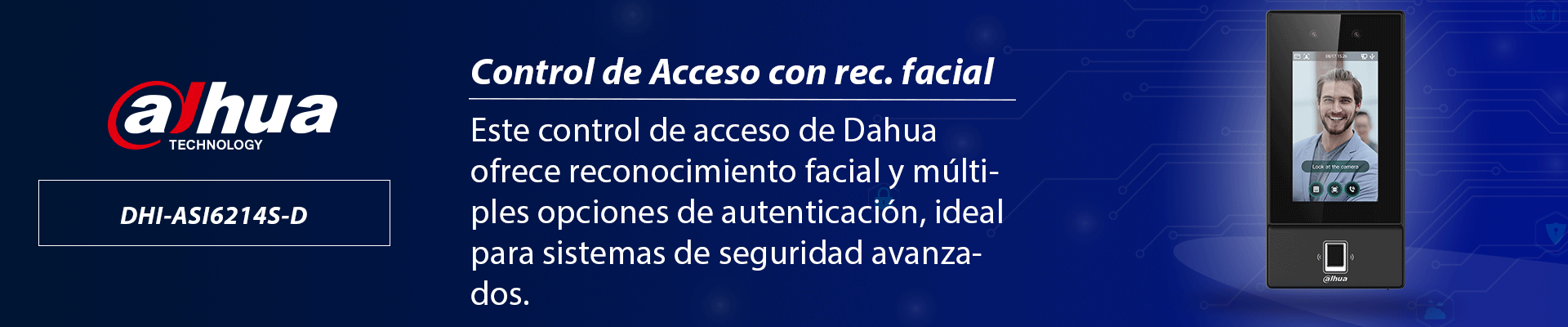 DAHUA ASI6214S-D - Control de acceso con reconocimiento facial/ Pantalla de 4.3 Pulgadas/ Cámara 2 MP/ 6.000 usuarios/ 6.000 rostros/ 6.000 contraseñas/ 6.000 huellas dactilares/ FACT - Image 5