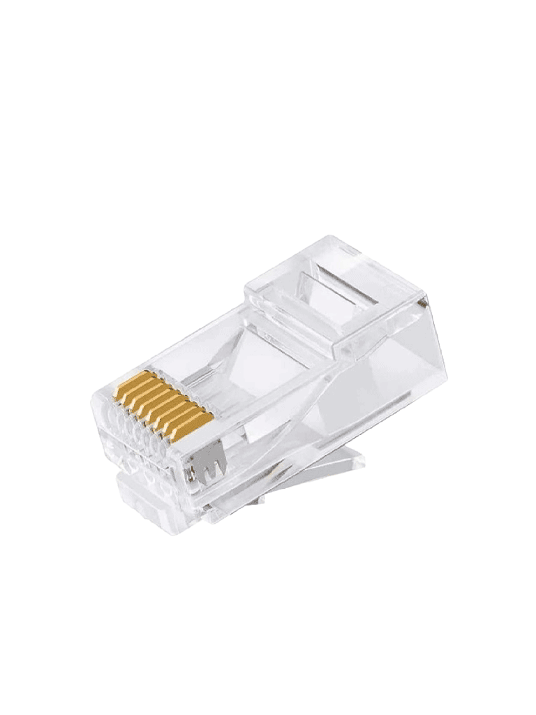 PLUG PASS THROUGH RJ45 CAT5E PFM976-531-PT DAHUA CAJA CON 100 PLUGS - Image 2