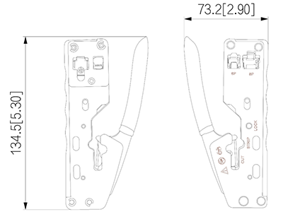 Pinza de Crimpado DH-PFM914 DAHUA 3 en 1 RJ45 RJ11 - Image 2