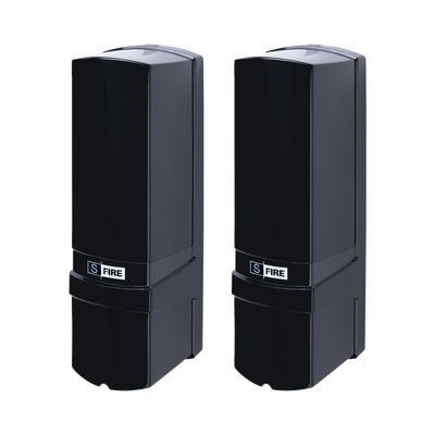 Detector de rayo fotoeléctrico / 3 rayos / 4 frecuencias / 100mts exterior / Alimentacion 12-24 Vcc - Image 2