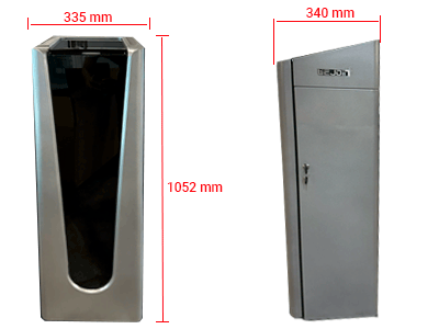 WEJOIN WJBCG20SLD - Gabinete para Barrera Vehicular WJCB202VFHL24D y WJCB202VFHR24D Incluye Led - Image 2