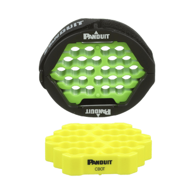 Herramienta Para Peinado y Organización de Cables, Incluye Organizador Verde para Diámetros de Cables de 4.6 a 6.3 mm y Amarillo Para 5.9 a 7.9 mm - Image 5