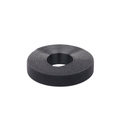 Rollo de Cinta de Contacto, de 15 Pies (4.5m) de Largo, 19.1 mm de Ancho, Color Negro - Image 5