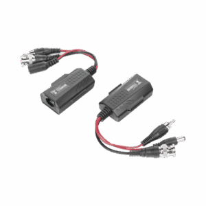 Kit de transceptores activos, envía alimentación 12V/24Vcc/AC, video y audio a una distancia de hasta 150 m en 4K para aplicaciones de video por UTP Cat 5e / 6 en alta definición.