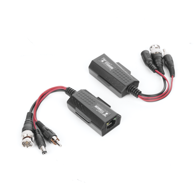 Kit de transceptores activos, envía alimentación 12V/24Vcc/AC, video y audio a una distancia de hasta 150 m en 4K para aplicaciones de video por UTP Cat 5e / 6 en alta definición. - Image 3