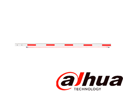 DAHUA IPMECD-0162-M40-LED Brazo de aluminio recto de 4 Metros con tiras LED para barrera vehicular / Compatible con modelo DHI-IPMECD-1062-LED - Image 3