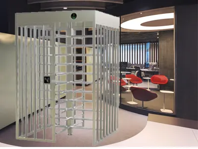 WEJOIN WJFTH603B - Torniquete Sencillo de Cuerpo Completo Bidireccional en Acero 304 Inoxidable para Exterior 5 Millones de Ciclos pase 25-35 Personas por Minuto Compatible con Controles de Acceso - Image 3