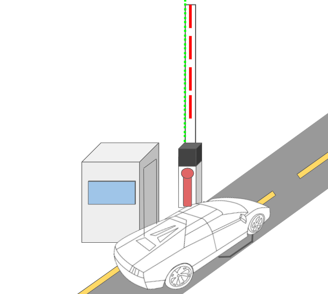 WEJOIN WJDG102 - Sensor de masa vehicular para barrera de control de acceso - Image 3