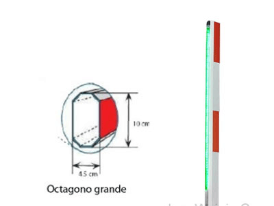 WEJOIN WJLBM6 - Brazo Recto Octagonal de 6 Metros con Led - Image 3