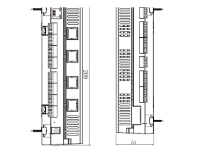 DAHUA ASC1204B - Panel de Control de Acceso para 4 Puertas y 4 Lectoras/ 100,000 Tarjetas/ 150,000 Registros/ TCP/IP/ Comunicación Wiegand o RS-485/ Funciones: Anti-pass back, Multi-Interlock/ 9&5 Entradas y Salidas/ - Image 9