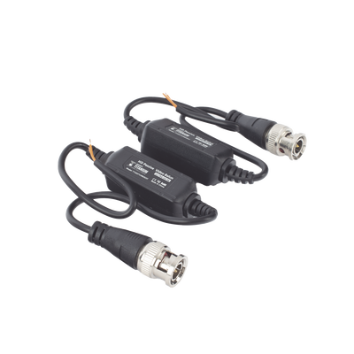 Kit de Transceptores (Baluns) para EXTERIOR TurboHD Hasta 4K HD-TVI / HD-CVI / AHD / CVBS / COAXITRON / AUDIO POR COAXITRON / Menu OSD / CONECTORES 100% COBRE / Con Cable RF Blindado. Distancia de hasta 200 m en 4K. Calidad PREMIUM - Image 2