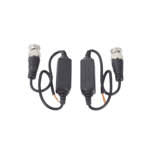 Kit de Transceptores (Baluns) para EXTERIOR TurboHD Hasta 4K HD-TVI / HD-CVI / AHD / CVBS / COAXITRON / AUDIO POR COAXITRON  / Menu OSD / CONECTORES 100% COBRE / Con Cable RF Blindado. Distancia de hasta 200 m en 4K. Calidad PREMIUM
