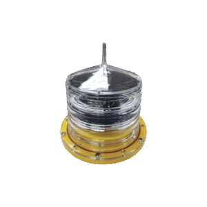 Estrobo led para Obstrucción Autónoma con Led Color Rojo con Panel Solar (Luz Fija o Estroboscópica configurable) / No incluye montaje