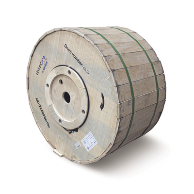 Carrete de 4 km de Fibra Óptica Aérea Mini ADSS (ASU) G.652D, Monomodo de 12 Hilos, Exterior, Span 120, Loose Tube - Image 2