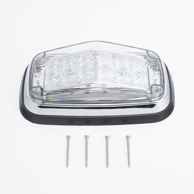 Luz de advertencia 8 X 4", Color Rojo / Claro, IP67, SAE, Ideal para Ambulancias - Image 2