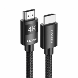 Cable HDMI 2.0 de Nylon Trenzado | 2 metros | 4K@60Hz | ARC | Dolby ATMOS | True HD | TMDS | HDR | 3D Inversivo | 18Gbps | 3 Capas de Protección + 4 de Blindaje | Niquelado | Carcasa de Aluminio.