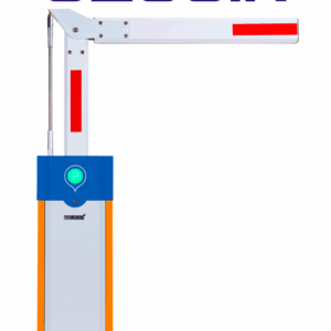 WEJOIN WJCB101VFIL33D90 - Barrera Vehicular Izquierda Alto Flujo / Motor 24 VDC / Brazo Octagonal Articulado De 3 Metros A 90 Grados / Velocidad 3 segundos / Dirección ajustable