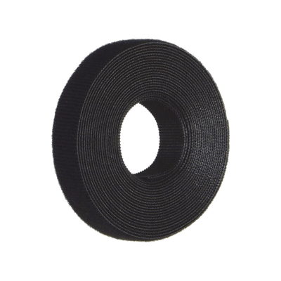 Rollo de Cinta de Contacto, de 15 Pies (4.5m) de Largo, 19.1 mm de Ancho, Color Negro - Image 2