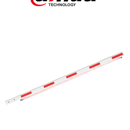 DAHUA IPMECD-0162-M40-LED Brazo de aluminio recto de 4 Metros con tiras LED para barrera vehicular / Compatible con modelo DHI-IPMECD-1062-LED