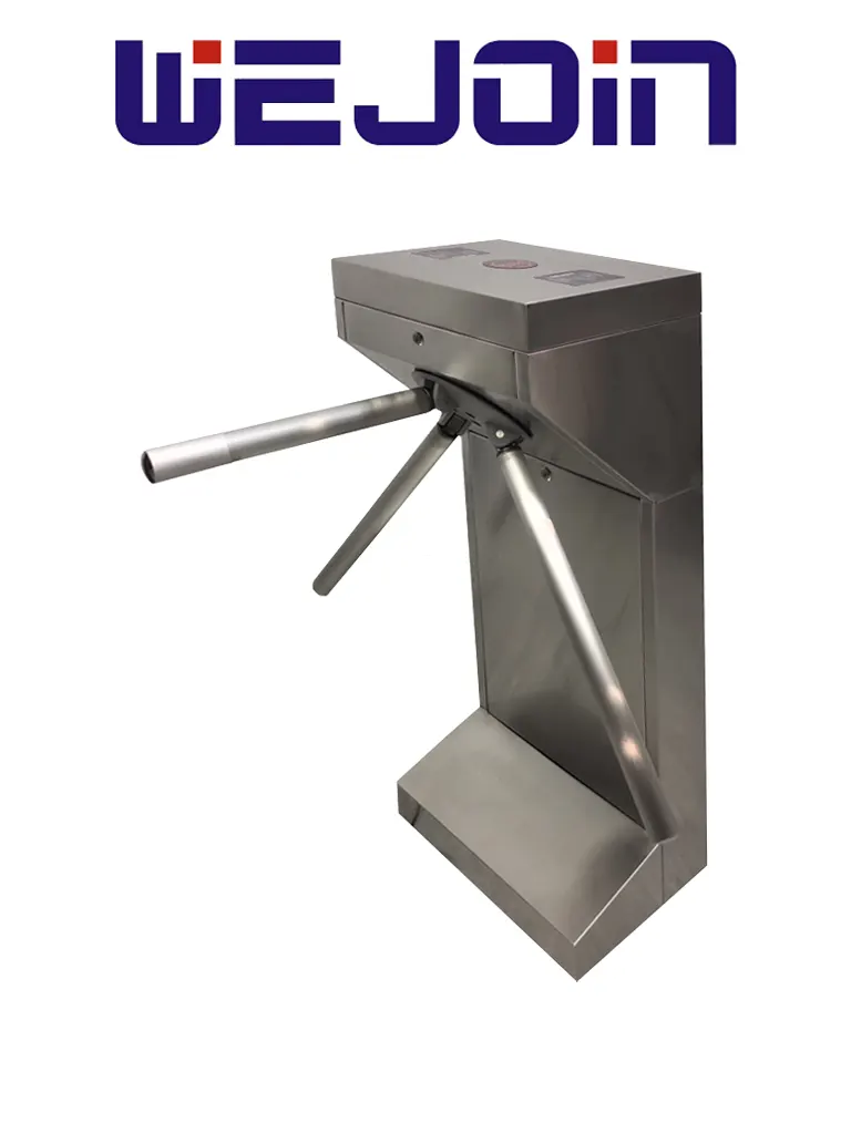 WEJOIN WJAT215 – Torniquete Bidireccional 6 Millones de Ciclos para Alto Flujo en Acero Inoxidable con Indicador LED Pase  Exterior Protegido pase 25 – 35 Personas por Minuto Compatible con Cualquier Control de Acceso