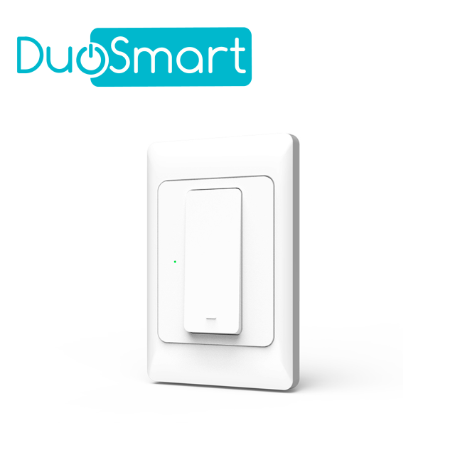 SWITCH APAGADOR WIFI 2.4 GHZ DUOSMART A11 / 1 BOTON-UNIDAD / COMPATIBLE CON ALEXA Y GOOGLE HOME / TEMPORIZADORES / ESCENAS DE AUTOMATIZACION / CABLE NEUTRO OPCIONAL