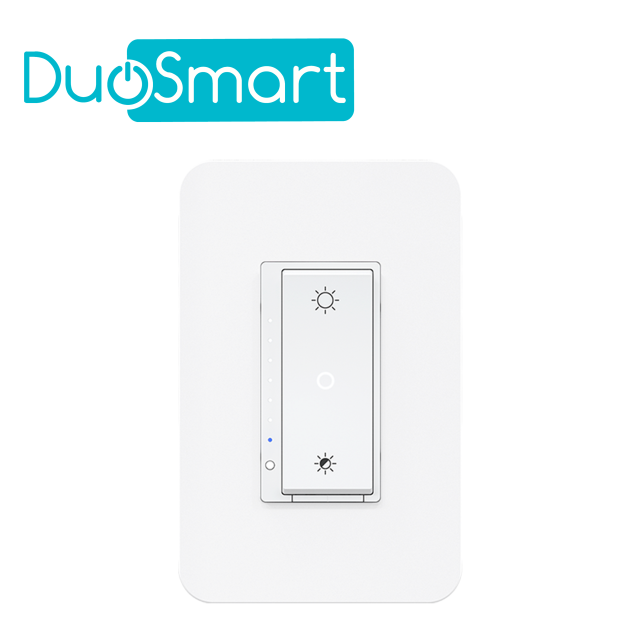 SWITCH APAGADOR CON REGULADOR DE INTENSIDAD DIMMER DUOSMART A51 / WIFI 2.4 GHZ / COMPATIBLE CON ALEXA Y GOOGLE HOME / TEMPORIZADORES / ESCENAS DE AUTOMATIZACION /  3 VIAS OPCIONAL