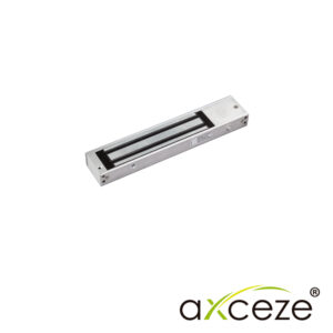 CHAPA MAGNETICA ELECTROIMAN AXCEZE AX-M620T CON TEMPORIZADOR QUE PERMITE EL RETARDO DEL CIERRE FUERZA DE 600LBS COMPATIBLE CON ACCESORIOS M620