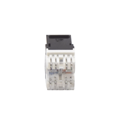 Módulo Jack Keystone Cat6 con terminación en ángulo 180 º  Color Negro - Image 2