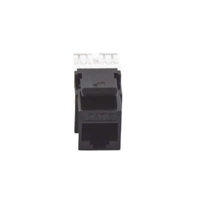 Módulo Jack Keystone Cat6 con terminación en ángulo 180 º  Color Negro - Image 4