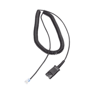 Cable adaptador para diademas modelo HT101, HT201 y HT202 para compatibilidad con teléfonos Grandstream, análogos, digitales, etc.