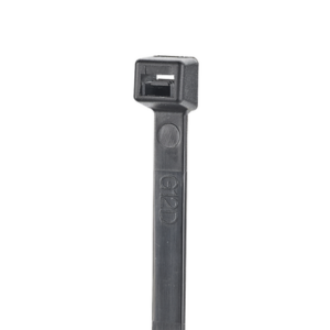 Cincho de Nylon 6.6 StrongHold™,  200mm  largo x 2.5mm ancho, Color Negro, Exterior Resistente a Rayos UV, Paquete de 100pz