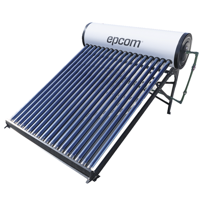 Bóiler Solar de 180L, Baja Presión con 18 Tubos de Vacío de Mayor Resistencia y Termotanque Inoxidable de Grado Alimenticio 180 L Resistentes a Granizo de Hasta 25 mm/ l, Incluye Anodo de Magnesio - Image 3