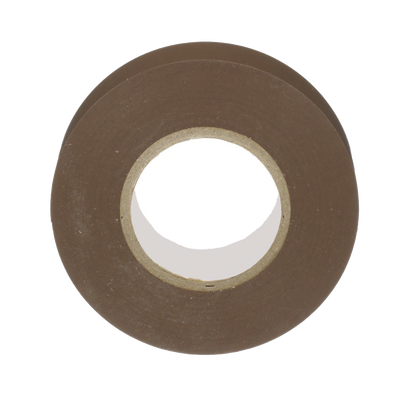 Cinta Eléctrica STRONGHOLD para Aislar, de PVC, Uso General Reparación y Mantenimiento, Grosor de 0.18mm (7 mil), Ancho de 19mm, y 20.12m de Largo, Color Café - Image 3