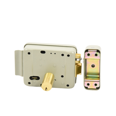 Cerradura Eléctrica con Botón de Salida / Incluye Llave / Exterior / Izquierda - Image 5