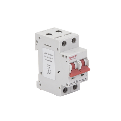 Protección Térmica/ Interruptor 2P, 32A, Corriente Directa 800 Vcc para Aplicación Fotovoltaica Montaje Riel DIN - Image 4