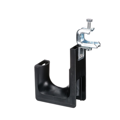 Sujetador STRONGHOLD tipo J (J-Hook), Con Abrazadera de Tornillo para Montaje, Hasta 46 Cables Cat6, Nylon 6.6, Color Negro, 1 pieza - Image 3