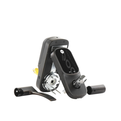 Cerradura YRL226 con Teclado Táctil y Manija /Smarphone Control Opcional/ bronce Antiguo/ Para puertas de 35 mm a 45 mm de espesor. - Image 5