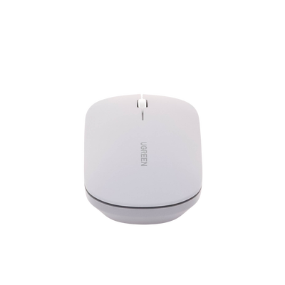 Mouse inalámbrico 2.4 GHz | Ultra Delgado y Silencioso | DPI 1000/1600/2000/4000 (Ajustable) | Alcance 10m | Scroll de Aluminio | Adaptable a diferentes superficies | Diseño suave al tacto | Contiene Receptor USB | Color Gris. - Image 4