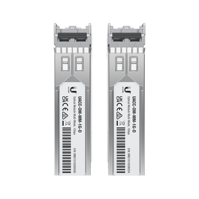 UFiber Módulo SFP, transceptor MiniGibic MultiModo 1.25 Gbps, distancia 550m, conectores LC, paquete de 2 piezas - Image 4