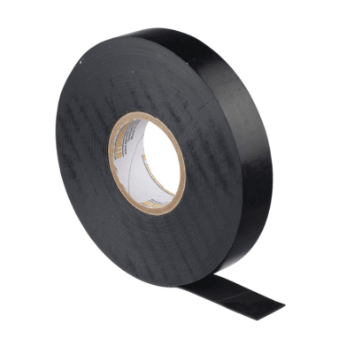 Cinta Eléctrica STRONGHOLD para Aislar de Caucho EPR, Autoadhesiva, Uso Industrial en Uniones de Alto Voltaje y Temperatura , Grosor de 0.76mm (30 mil), Ancho de 19mm, y 9.1m de Largo, Color Negro
